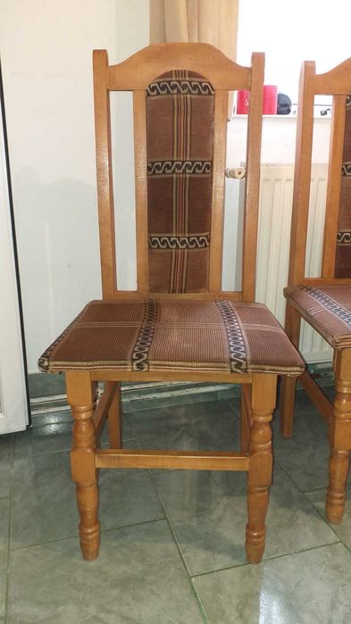 Set de 4 scaune din fag - PREȚ PE BUCATĂ