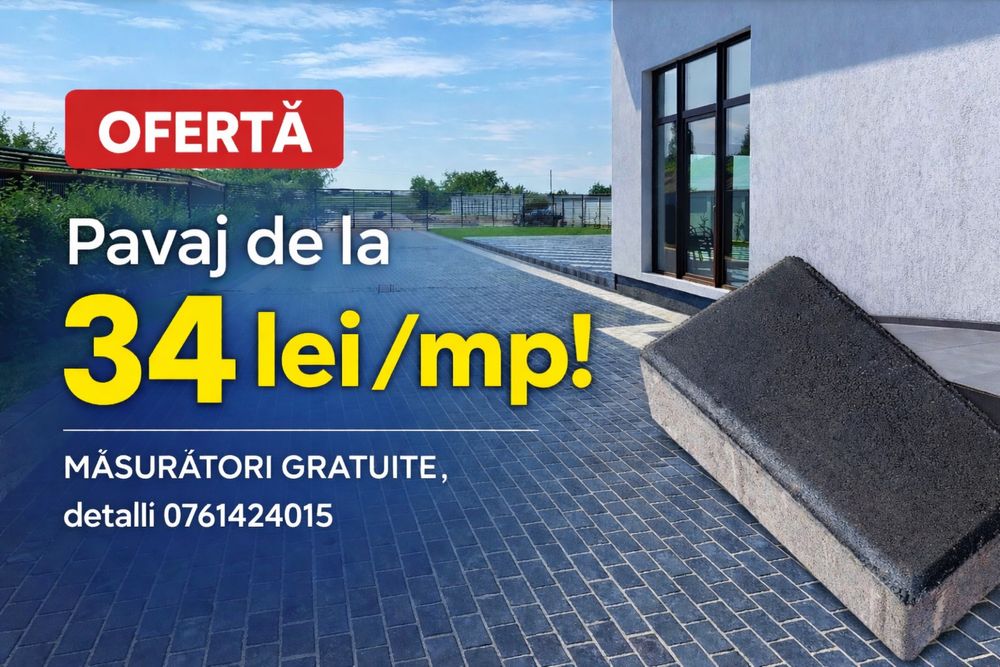 Vindem si Montam Paveje Pret direct de Fabrica