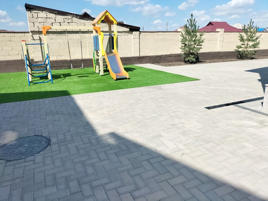 Укладка брусчатка