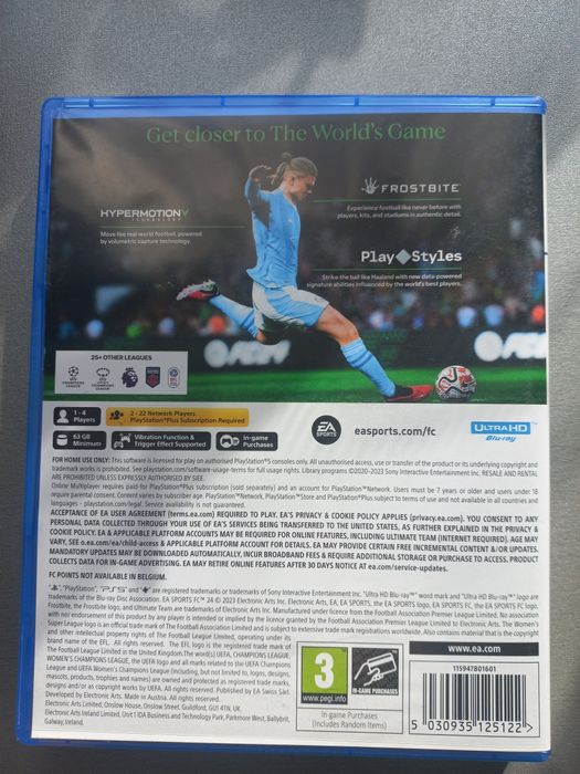 Продам на PS 5, FIFA24.