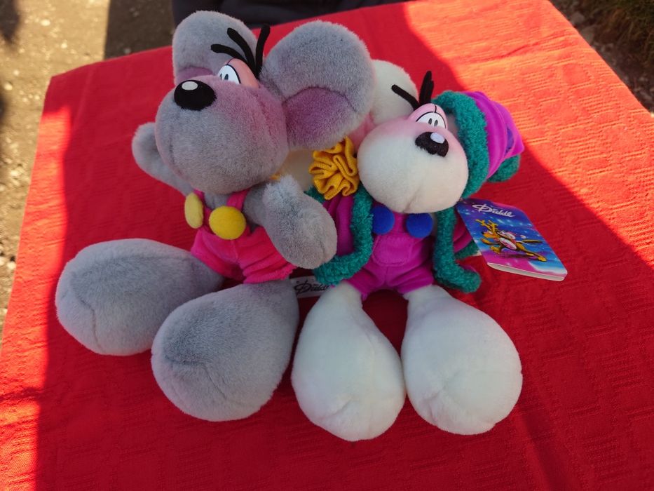 Plușuri șoriceii Diddl (nou și utilizat)