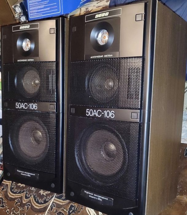 Колонки Вега 50ас 106 8 ом.