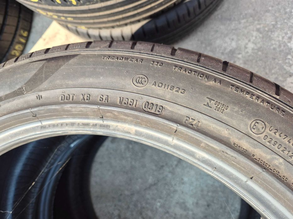 2 Anvelope de VARA - 255/45/20 101Y - PIRELLI P-ZERO - Stare BUNA - DOT 2019 !