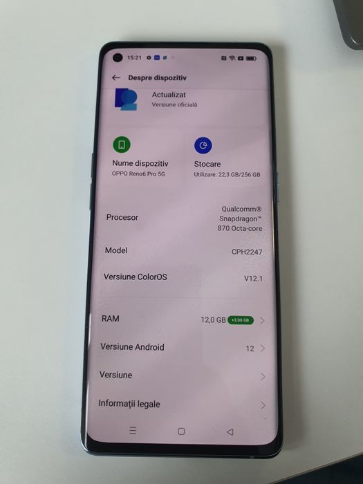 Oppo reno 6 pro 5g