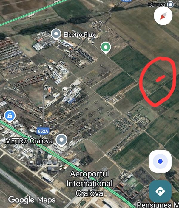 Vand teren intravilan 1200 mp situat in zona Metro