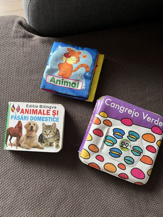 Carti senzoriale bebe si o carte cu animale