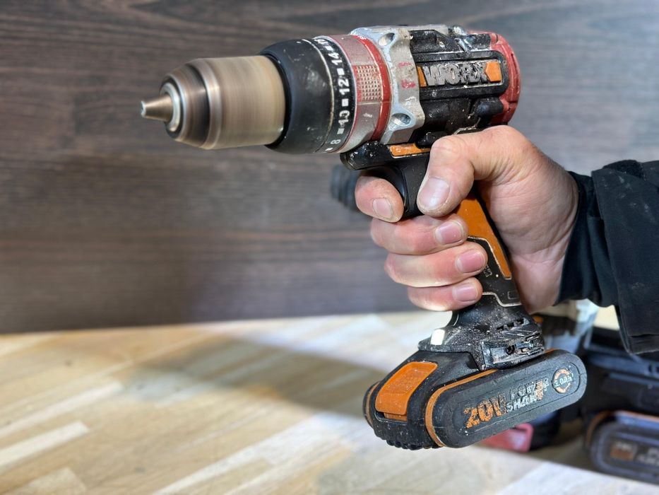 Set Worx profesional filetanta  cu percuție, rotopercutor si impact