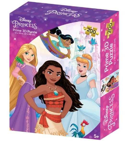 Disney Princess 200 piese Prime 3D Jigsaw Puzzle