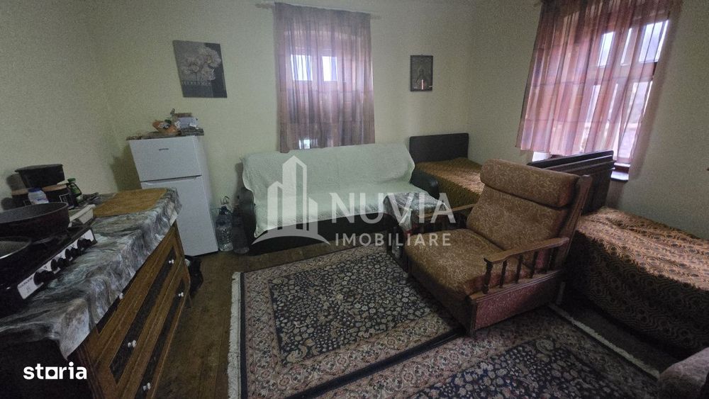 Casa individuala cu 2 camere,500 mp teren,Garbova