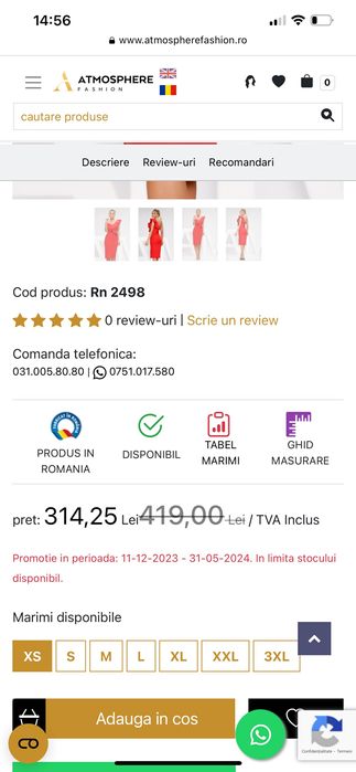 Vand Rochie de seara