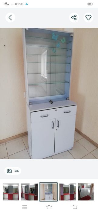 Мебель для рабочего место парикмахера