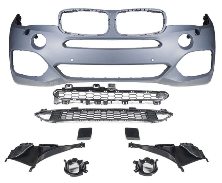 Предна Броня M-Tech BMW БМВ X5 F15 Ф15 - Грундирана - НА СКЛАД!!