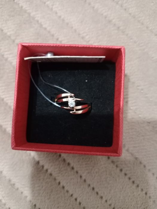 Золотые серьги, кольцо