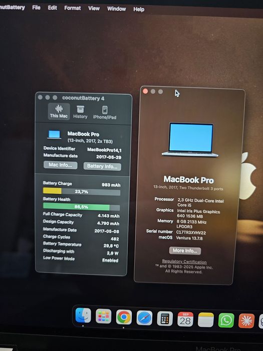 MacBook Pro 13” 2017