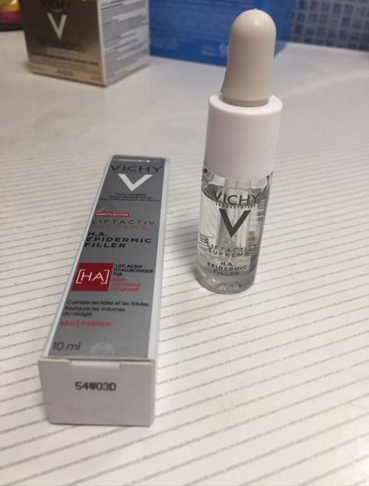 массажёр роллер и сыворотка Vichy