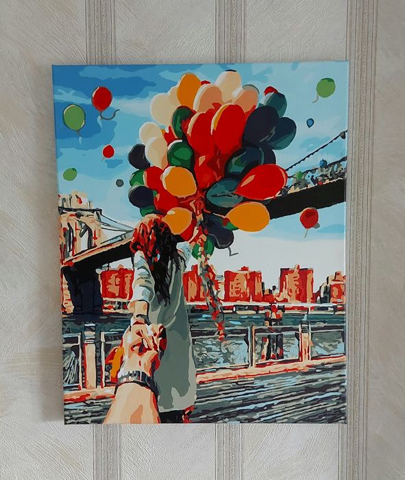 Картина на холсте. Акрил.