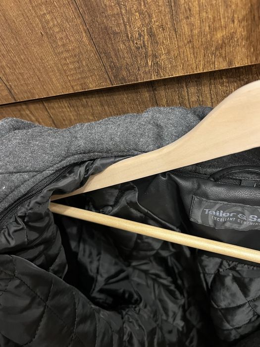 Мъжко кожено зимно Яке