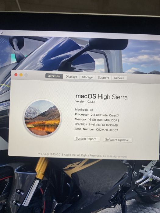 Лаптоп Macbook pro 15  2014