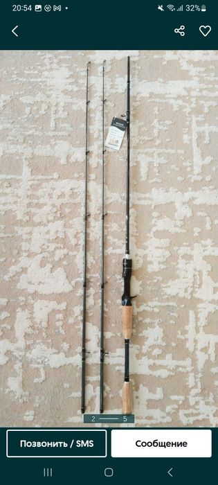 Продам кастинговый спининг для рыбалки