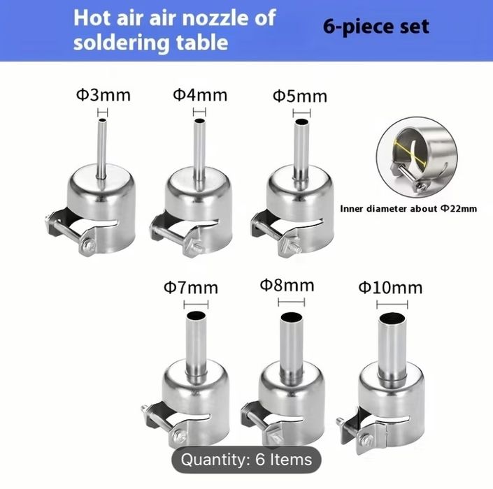 Hot ai nozzle/ duze pentru pistol cu caldura