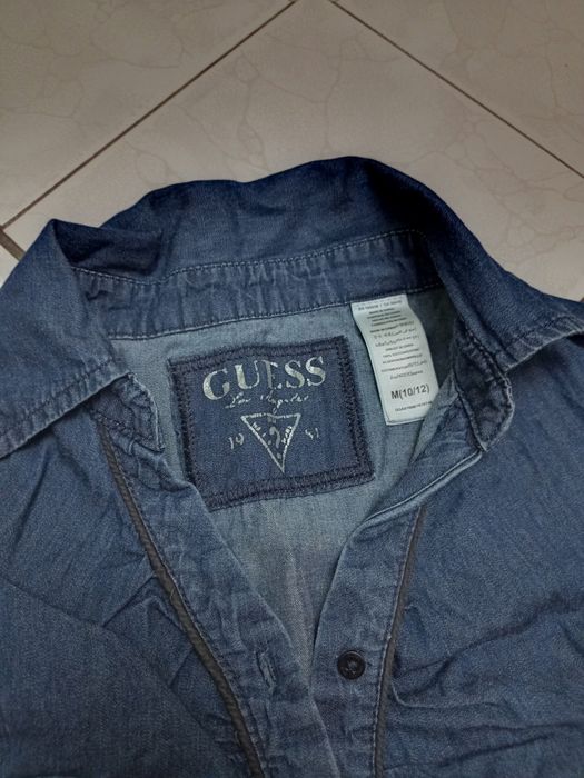Детска дънкова риза Guess