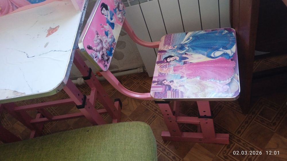 Детский столик со стулчиком б/у