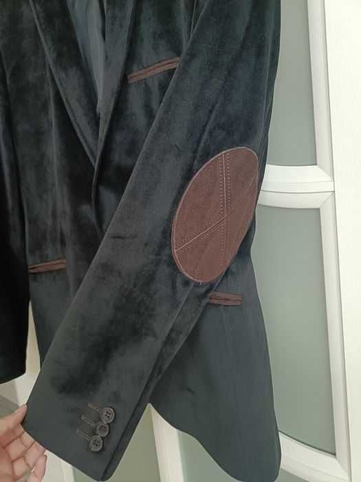 Sacou catifea + cravată cadou