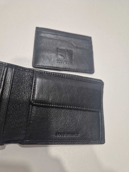 Мъжки портфейл и кейс за карти Boss orange