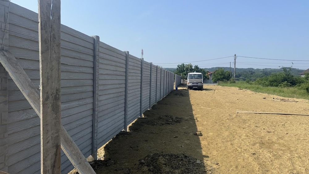 Vand gard de beton armat și boltari la preț de producător