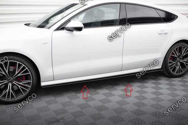 Praguri Audi A7 C7 4G8 S-Line Facelift 2014-2017 v1 - Maxton Design