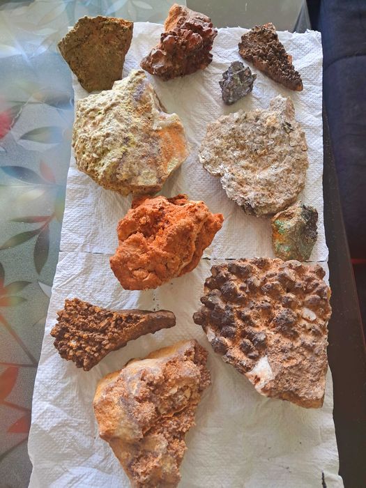 Лот минерали от Родопите