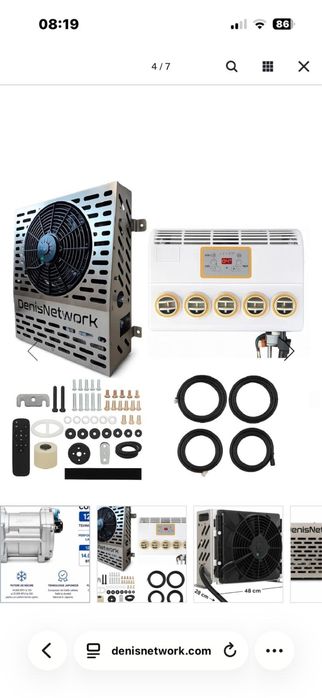 Aer conditionat 12 V rulota, autorulota