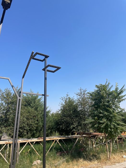 Столб LED садовово парковый 50+50 ват