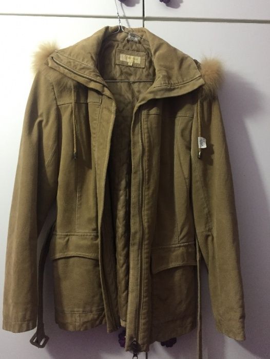 Jacheta piele intoarsa