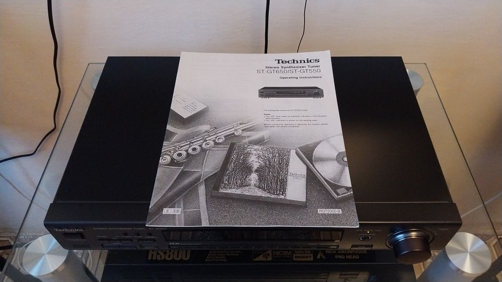 Technics ST-GT650 Hi-Fi FM тюнер топовый