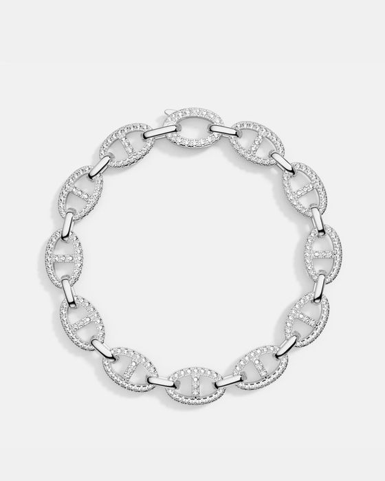 apm monaco bratara, noua model Chaîne Maille Marine