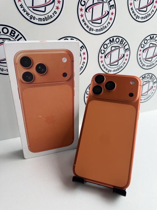 iPhone 17 Pro Max - 256GB - Orange - Nou - Desigilat - Garantie