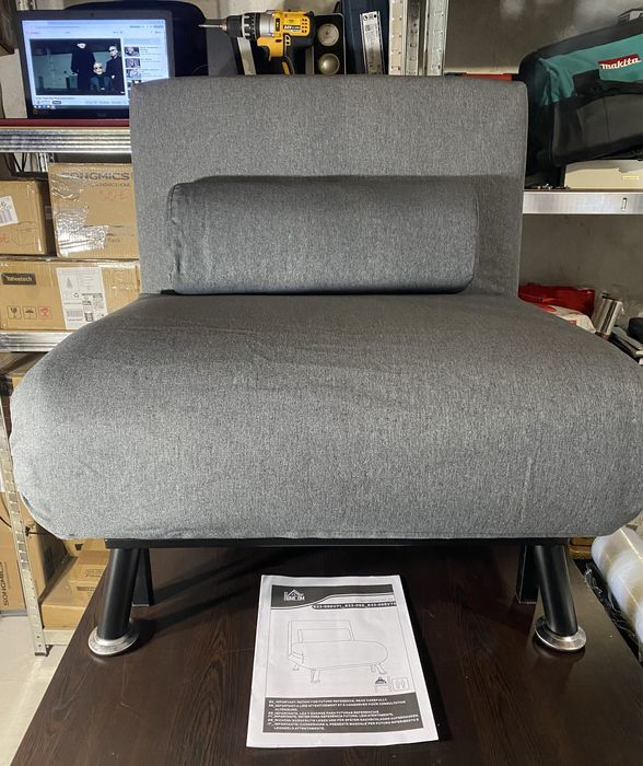 3 в 1 Разтегателен фотьойл / диван HOMCOM