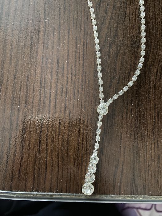 Set lantisor si cercei argintii