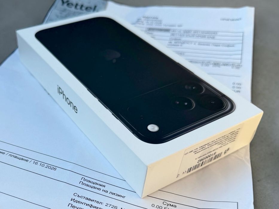 Apple iPhone 18 Pro Max 512GB Black НЕРАЗПЕЧАТАН! 3г. Гаранция!