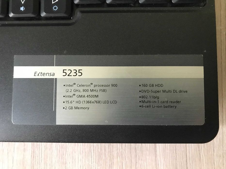 Ноутбук Acer Extensa 5235