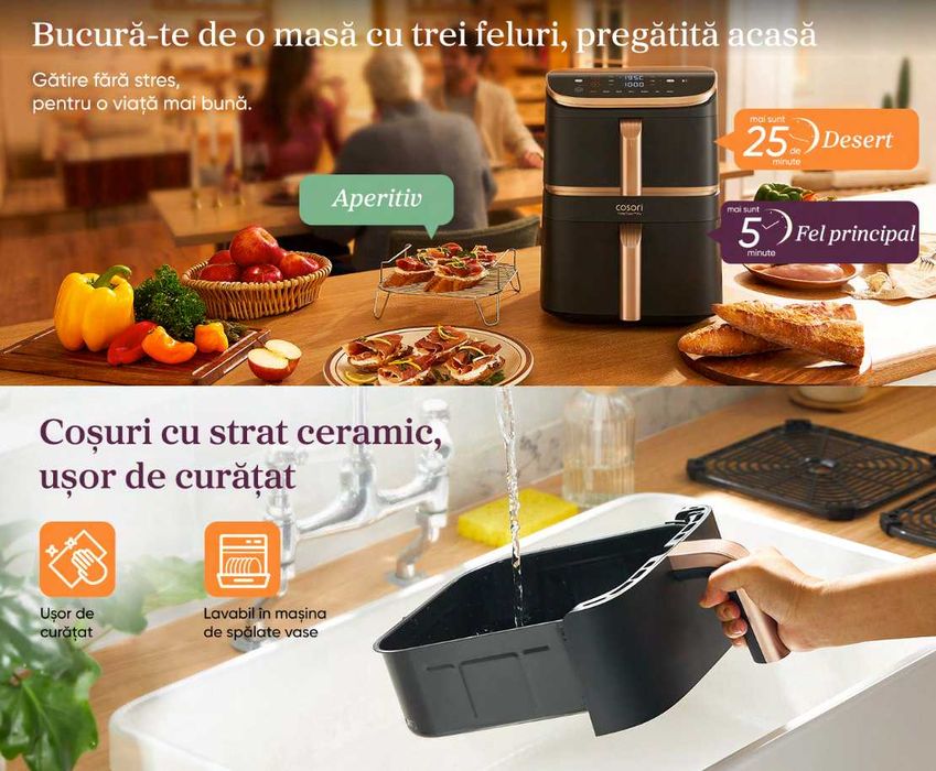 COSORI Turbo Tower Pro Smart NOU Sigilat
