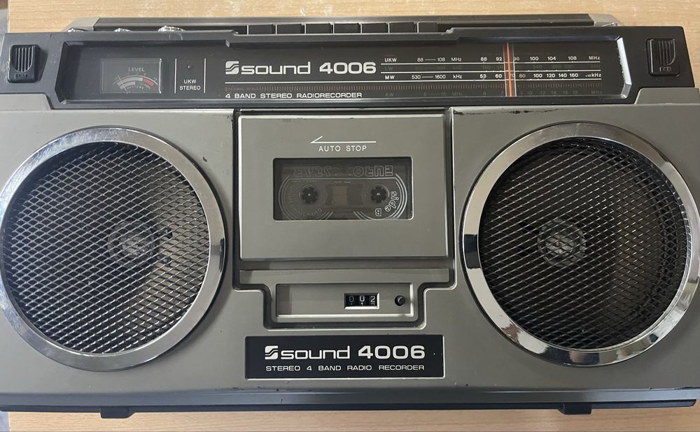 Vind radiocasetofon sound 4006