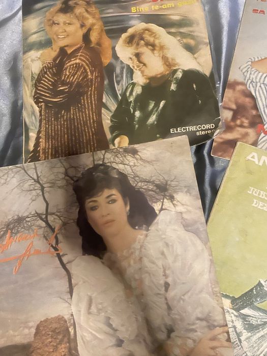 Discuri vinil românești vintage