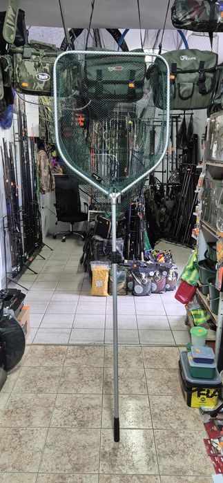 Шаранджийски кеп с алуминиева рамка CARP FOCUS 70/60см.