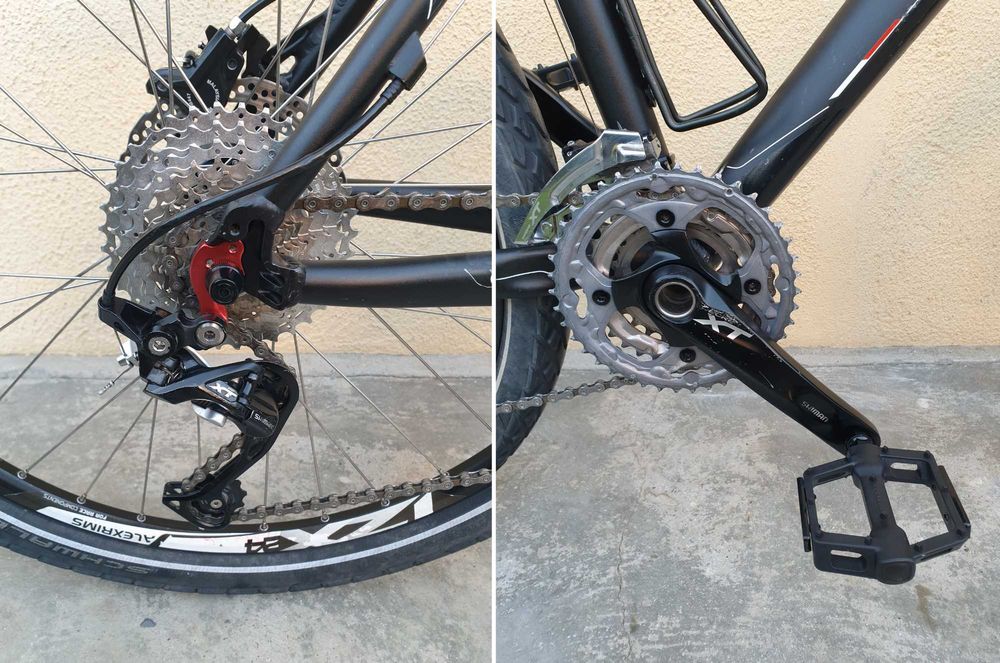 Bicicleta MTB, Cube LTD, aluminiu, frane hidraulice, furca pe aer