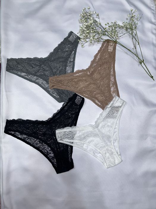 Гипюровые женские трусики