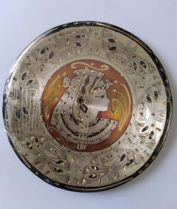 Semne de carte din papirus și farfurie din Egipt