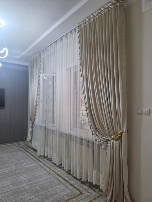 Акция 2+1 Шторы из любой ткани