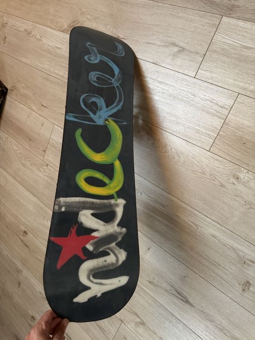Placa snowboard copii cu legaturi